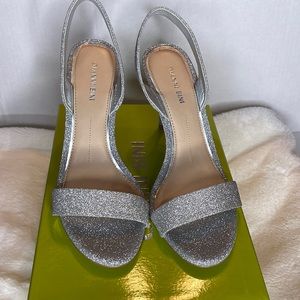 Gianni Bino Silver Heels